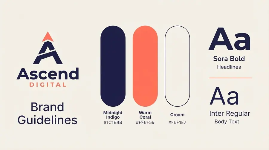 Ascend Digital: Brand guidelines
