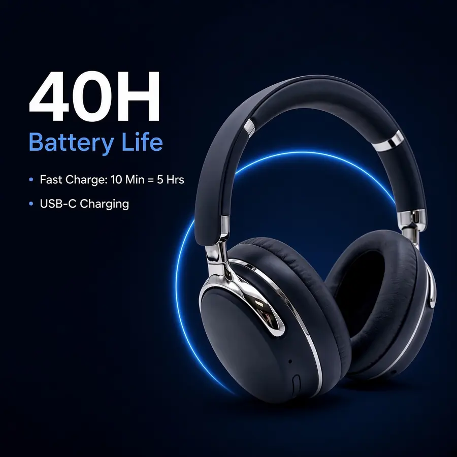 AURA ONE: 40 hour battery life