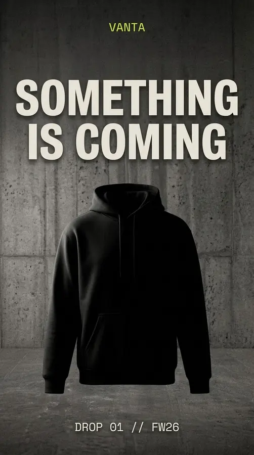 VANTA: Story: Something is coming